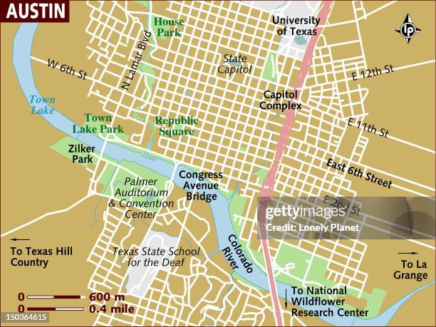 Map Of Downtown Austin Texas Map Of Austin 