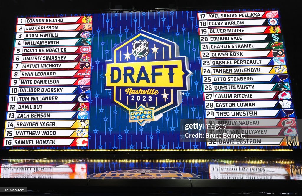 2023 Upper Deck NHL Draft - Round One