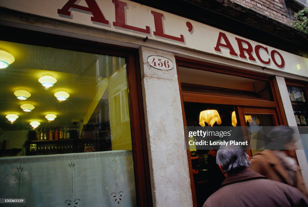 All' Arco, osteria, San Polo, Venice