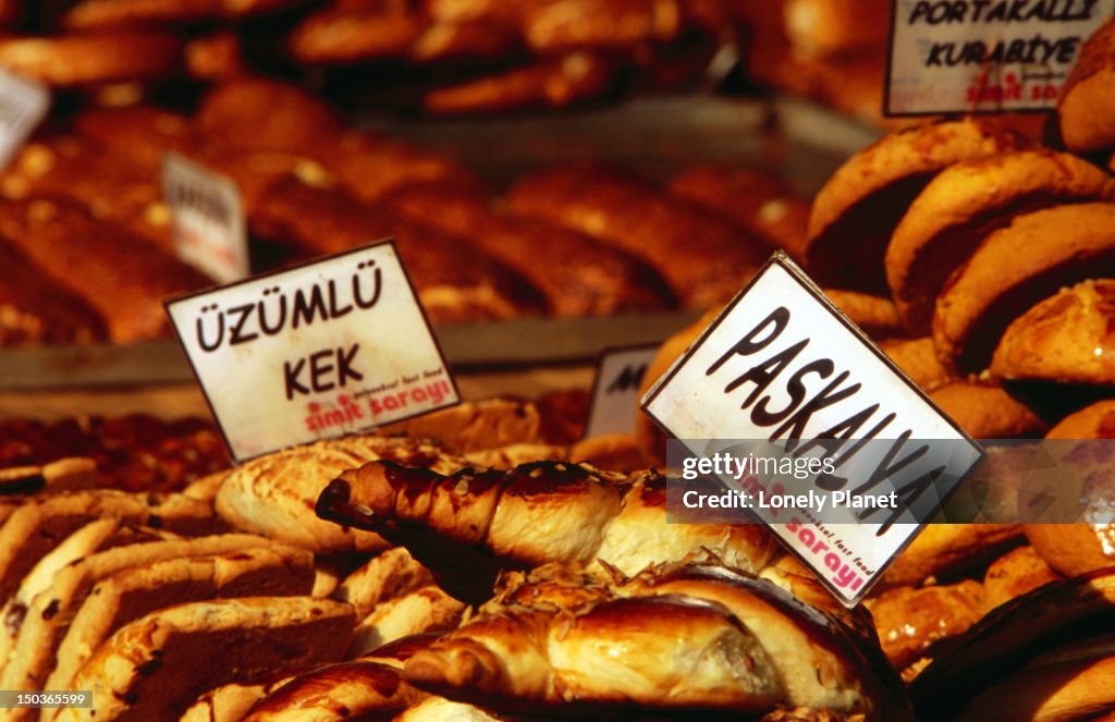 Pastries for sale, road side vendor.