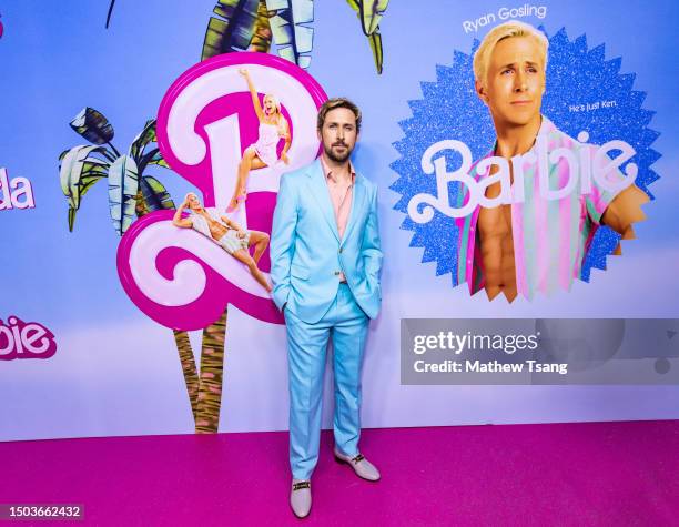 Ryan Gosling attends "Barbie" Canadian Press Day on June 28, 2023 in Toronto, Ontario.