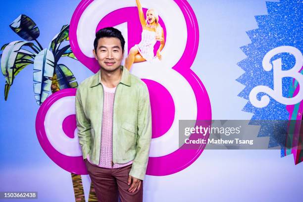 Simu Liu Wore Paul Smith To The 'Barbie' Canadian Press Day