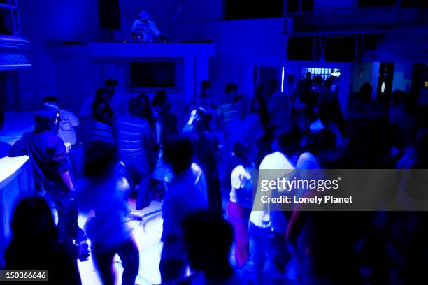tito's nightclub. - goa nightlife stock pictures, royalty-free photos & images