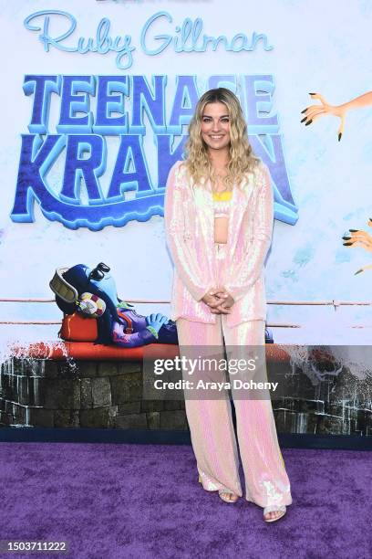 Annie Murphy attends the premiere of Universal Pictures' "Ruby Gillman: Teenage Kraken" at TCL Chinese Theatre on June 28, 2023 in Hollywood,...