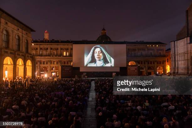 General view of the BFI National Archive screening of “Black Narcissus” by Powell and Pressburger during the “Il Cinema Ritrovato” Festival at Piazza...