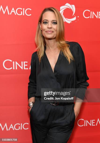 Jeri Ryan attends Cinemagic Gala At Fairmont Miramar Hotel & Bungalows Supported By George Best Belfast City Airport And NI Conn at Fairmont Miramar...