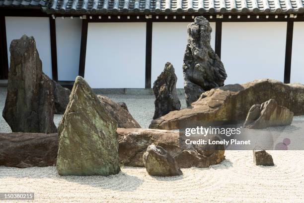 hojo garden (zen garden), tofku-ji. - tofku ji stock pictures, royalty-free photos & images