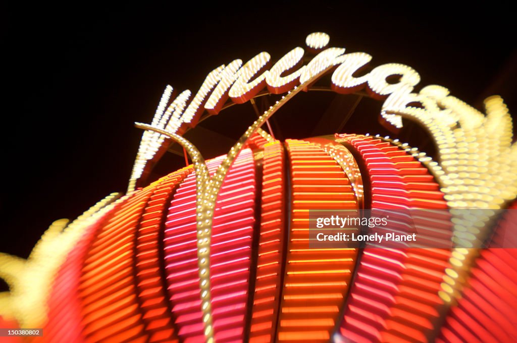 Flamingo Casino and Hotel sign.