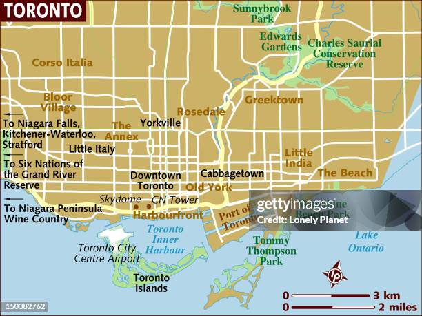 Map Rural Toronto 351 Cabbagetown Toronto Stock Photos, High-Res Pictures, and Images ...