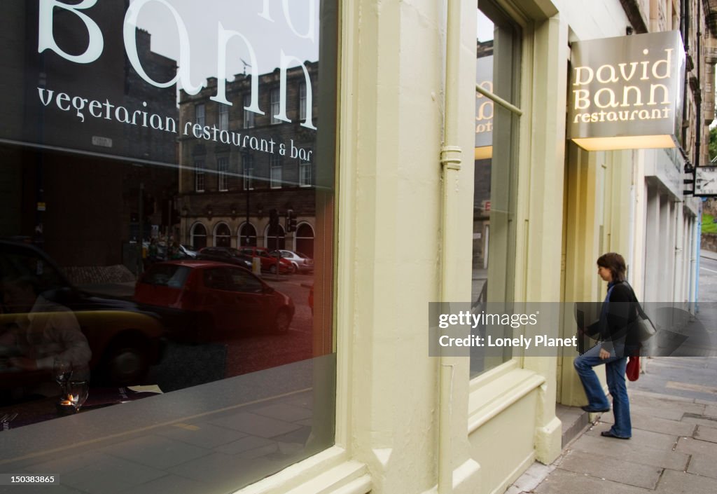 David Bann restaurant, exterior.