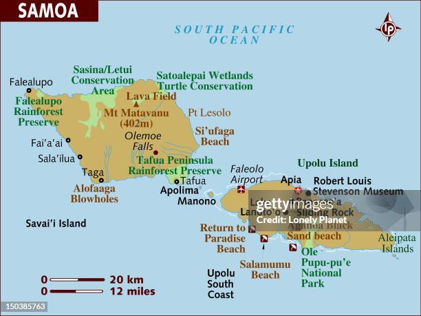 map of samoa. - apia samoa stock illustrations