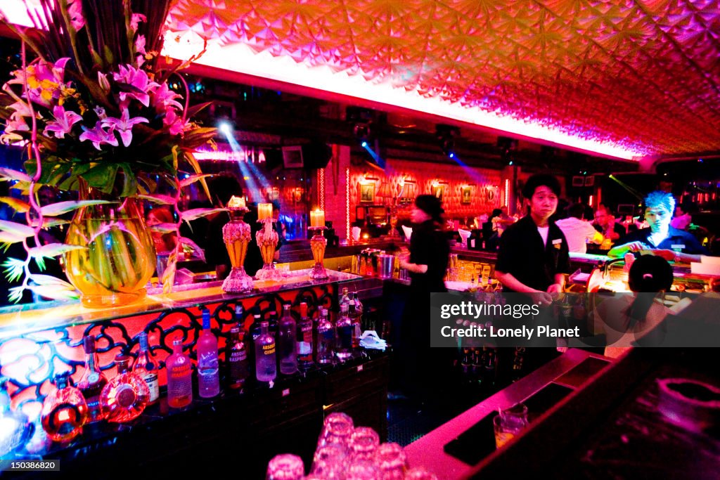 Cocktail bar, World of Suzie Wong.