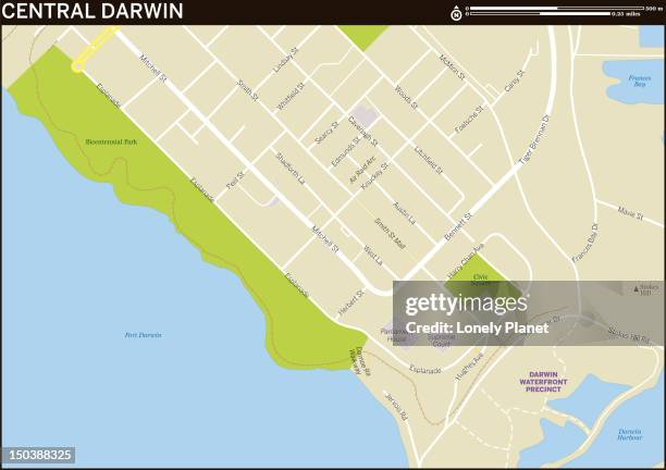 Darwin Rural Map Darwin Map Photos and Premium High Res Pictures - Getty Images