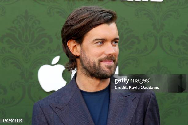 Jack Whitehall attends the red carpet premiere for Apple TV+'s "The Afterparty" at Regency Bruin Theatre on June 28, 2023 in Los Angeles, California.