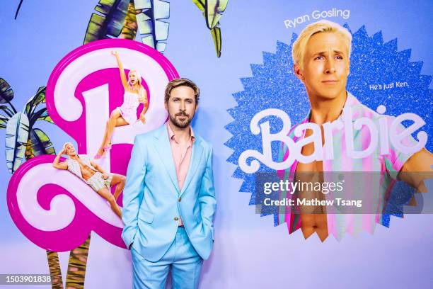 Ryan Gosling attends "Barbie" Canadian Press Day on June 28, 2023 in Toronto, Ontario.