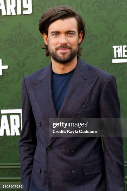 Jack Whitehall attends the red carpet premiere for Apple TV+'s "The Afterparty" at Regency Bruin Theatre on June 28, 2023 in Los Angeles, California.