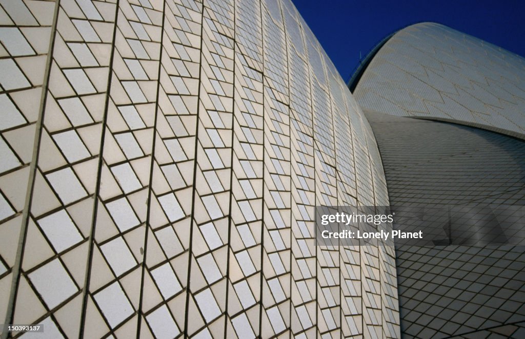 Sydney Opera House detail.