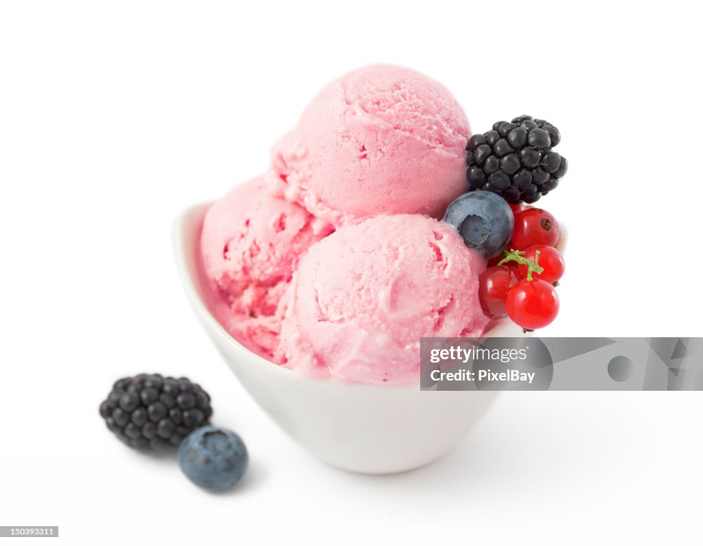 Ice Cream - Berry fruits