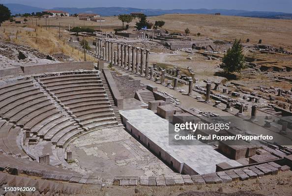 Ruins Of Greek City of Pergamon