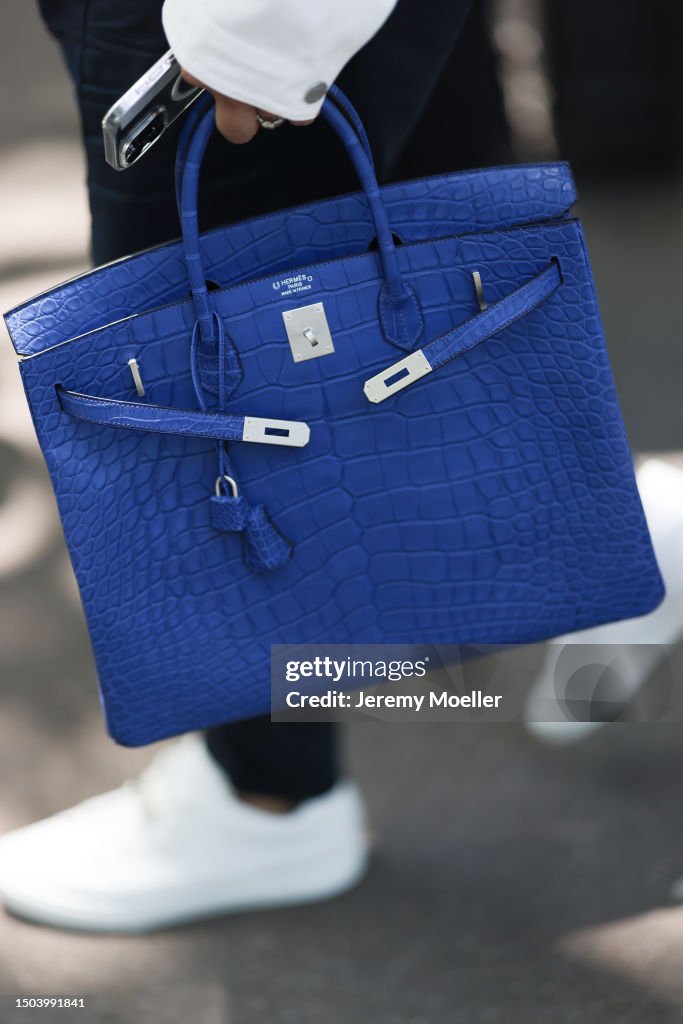 Street Style - Paris Fashion Week - Menswear Spring/Summer 2024 : Day Five