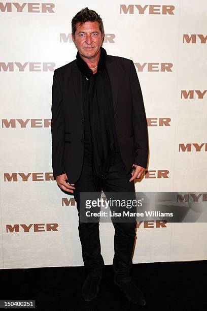 Wayne Cooper arrives at the MYER Spring Summer 2013 Collection Fashion Launch at Hordern Pavilion on August 16, 2012 in Sydney, Australia.