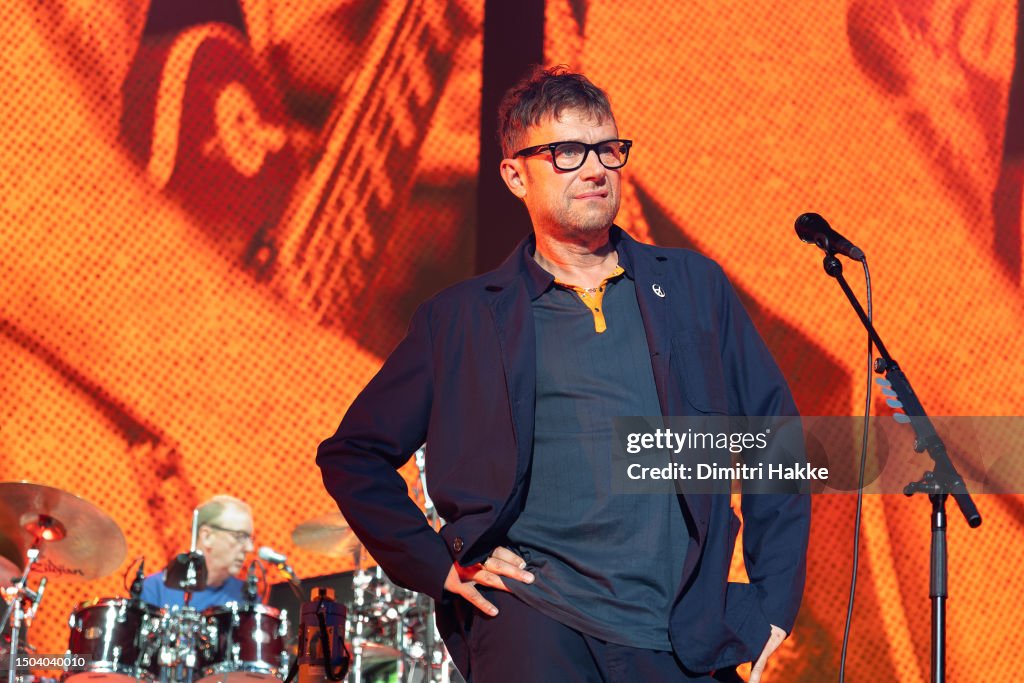 Blur Performs At Ziggo Dome In Amsterdam