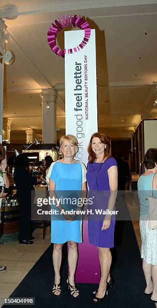 And General Merchandise Manager of Saks Fifth Avenue Deborah Walters and Executive Director of the Personal Care Products Council Foundation and the...