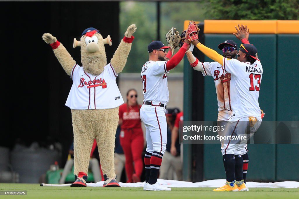 MLB: JUL 02 Marlins at Braves