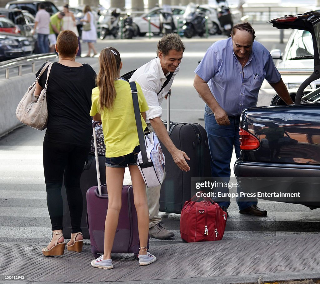 Terelu Campos Sighting In Madrid - August 16, 2012