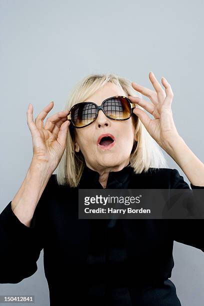 Dj and radio presenter Annie Nightingale is photographed on May 7, 2007 in London, England.