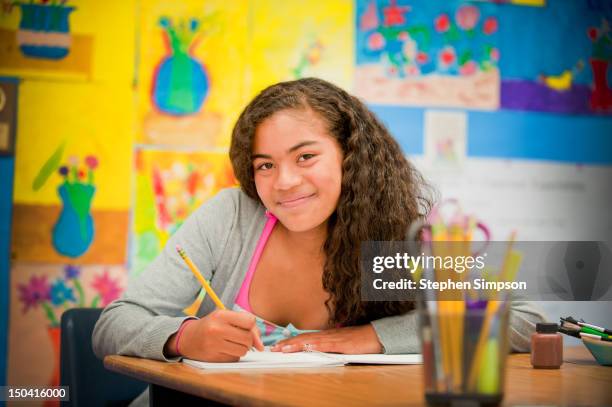 Girl Writing Assignment Complete Assignment Photos and Premium High Res Pictures - Getty Images