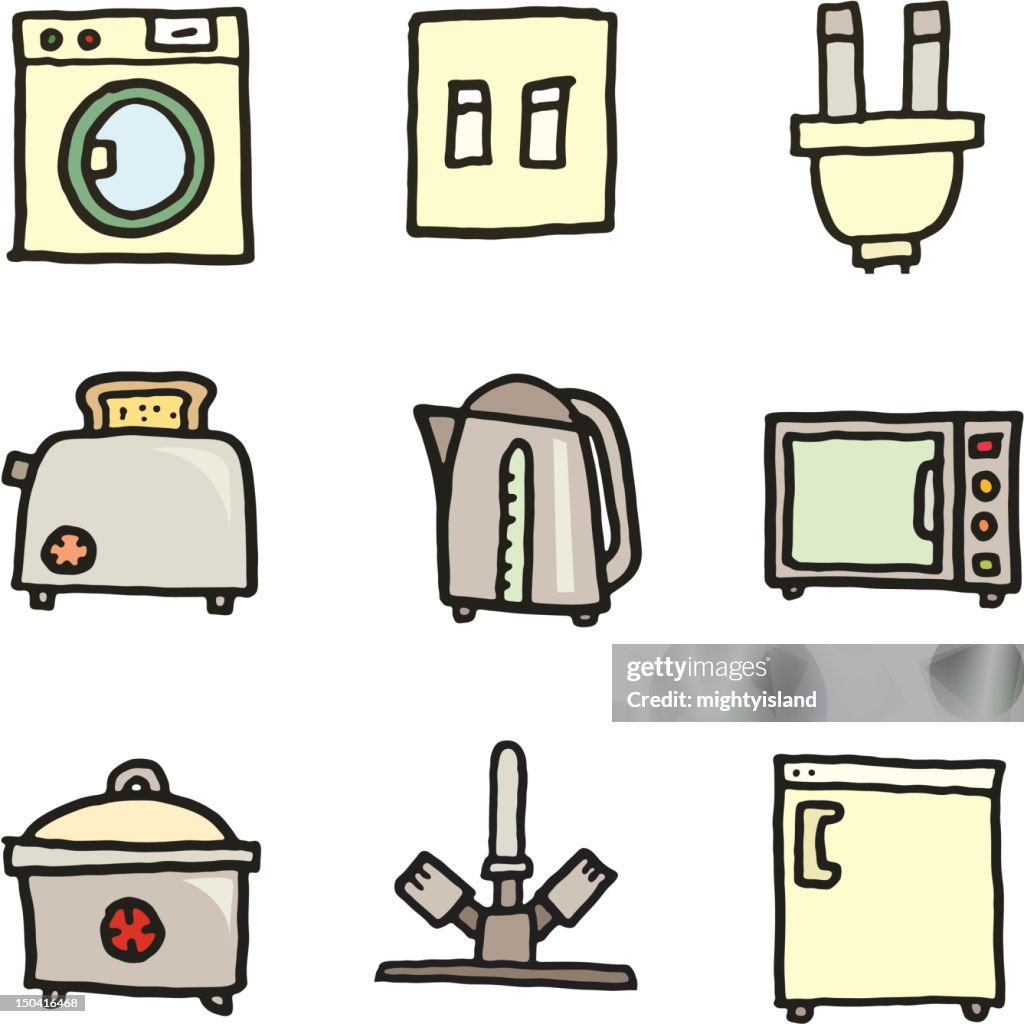 Appliance doodles