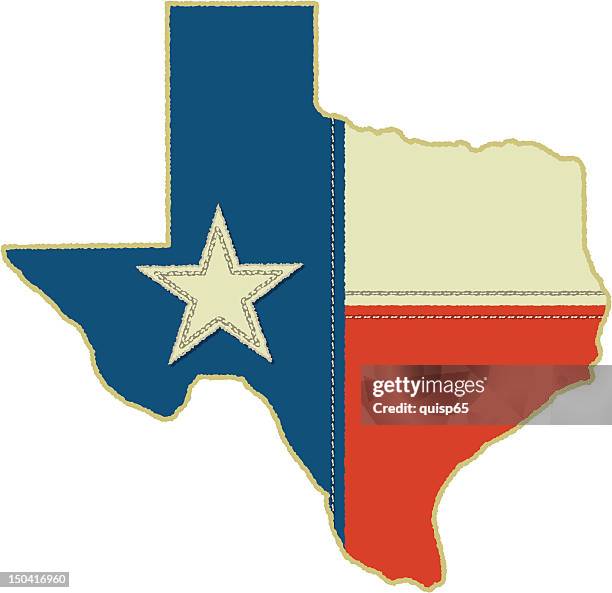 texas state flag - texas state flag stock illustrations