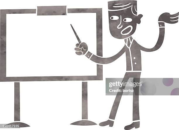 interactive whiteboard - interactive whiteboard stock illustrations
