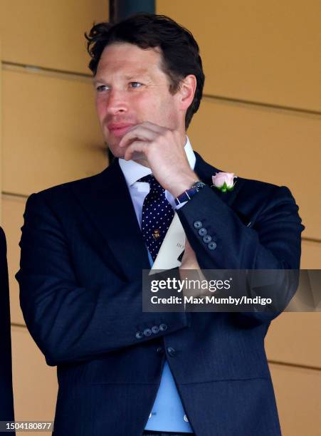 Lieutenant Colonel Johnny Thompson attends day one of Royal Ascot 2023 at Ascot Racecourse on June 20, 2023 in Ascot, England.