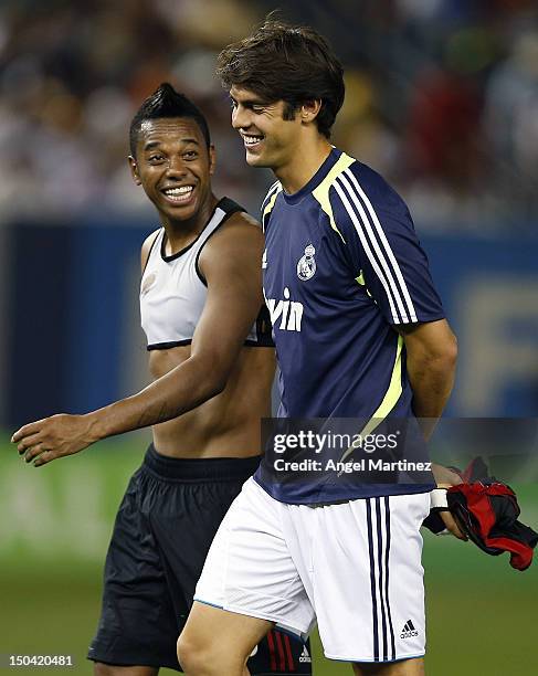 Rob Kaka Robi Robinho Real Madrid Photos and Premium High Res Pictures - Getty Images