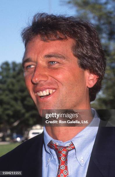 American lawyer Robert F Kennedy Jr attends the fourth annual Entertainment Conference on Politics and Environment at UCLA, Westwood, California,...