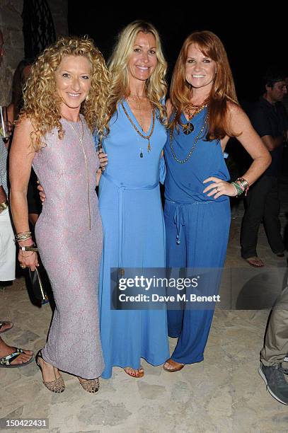 Kelly Hoppen, Melissa Odabash and Patsy Palmer attend the Ibiza Summer Party In Aid Of Teenage Cancer Trust and Asociacion Espanola Contra El Cancer...