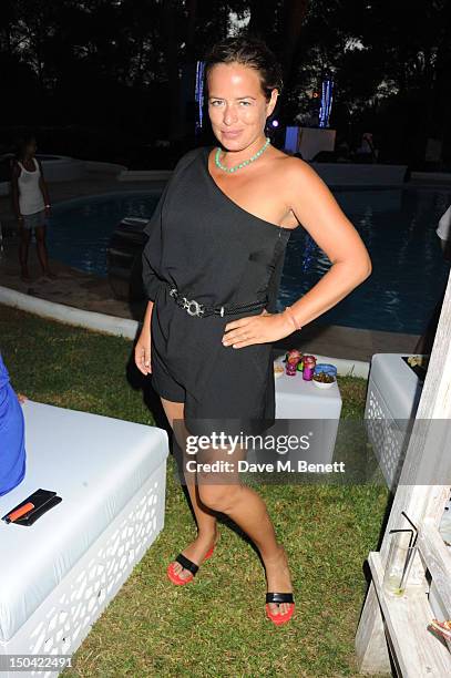 Jade Jagger attends the Ibiza Summer Party In Aid Of Teenage Cancer Trust and Asociacion Espanola Contra El Cancer at Groucho Ibiza on August 16,...