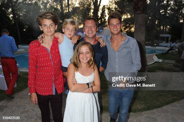 Matthew Freud attends the Ibiza Summer Party In Aid Of Teenage Cancer Trust and Asociacion Espanola Contra El Cancer at Groucho Ibiza on August 16,...