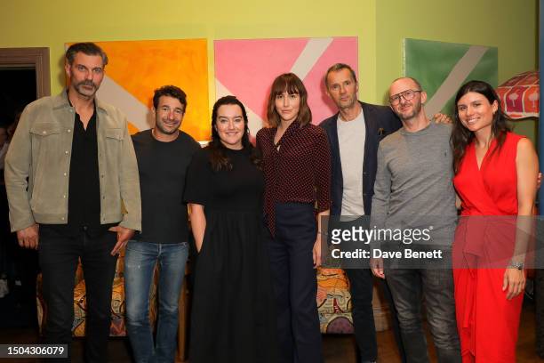 Kristof Coenen, Bart Layton, Laura Mcgann, Producer Sarah Thomson, John Battsek, and guests attend a special screening and Q&A for "The Deepest...