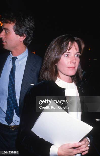 Married couple American lawyer Robert F Kennedy Jr and Emily Ruth Black attend a premiere of 'Old Gringo' at the Ziegfeld Theater, New York, New...