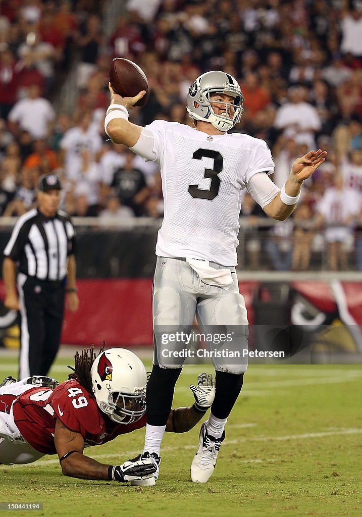 Oakland Raiders v Arizona Cardinals