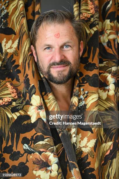 Philipp Hochmair attends the FFF Bavaria Reception during Munich Film Festival 2023 at Café Reitschule on June 29, 2023 in Munich, Germany.