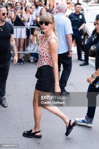 Taylor Swift is seen in the West Village on June 29, 2023 in New York City.