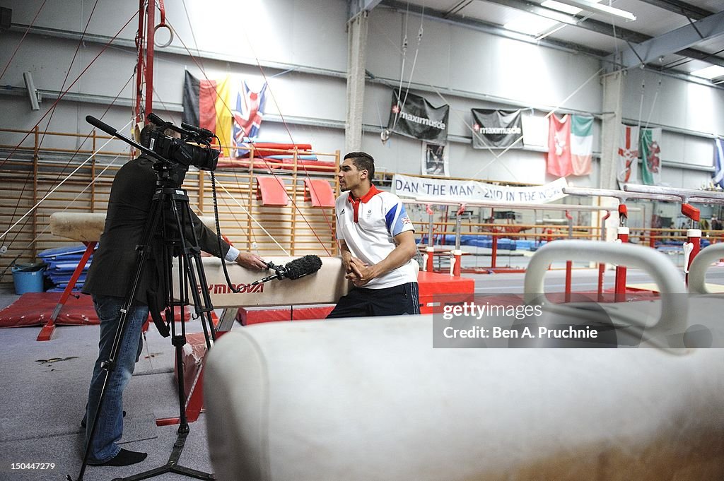 Louis Smith and Daley Thompson Visit Huntingdon Gymnastics Club To Inspire The Nation To Join In Local Sports