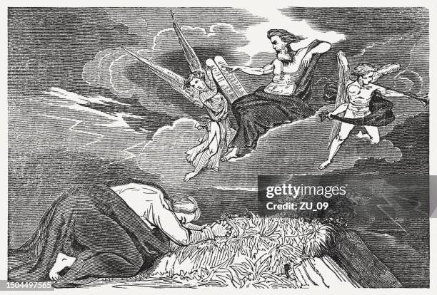 Soder Moses 371 Moses And The 10 Commandments Stock Photos, High-Res Pictures, and ...