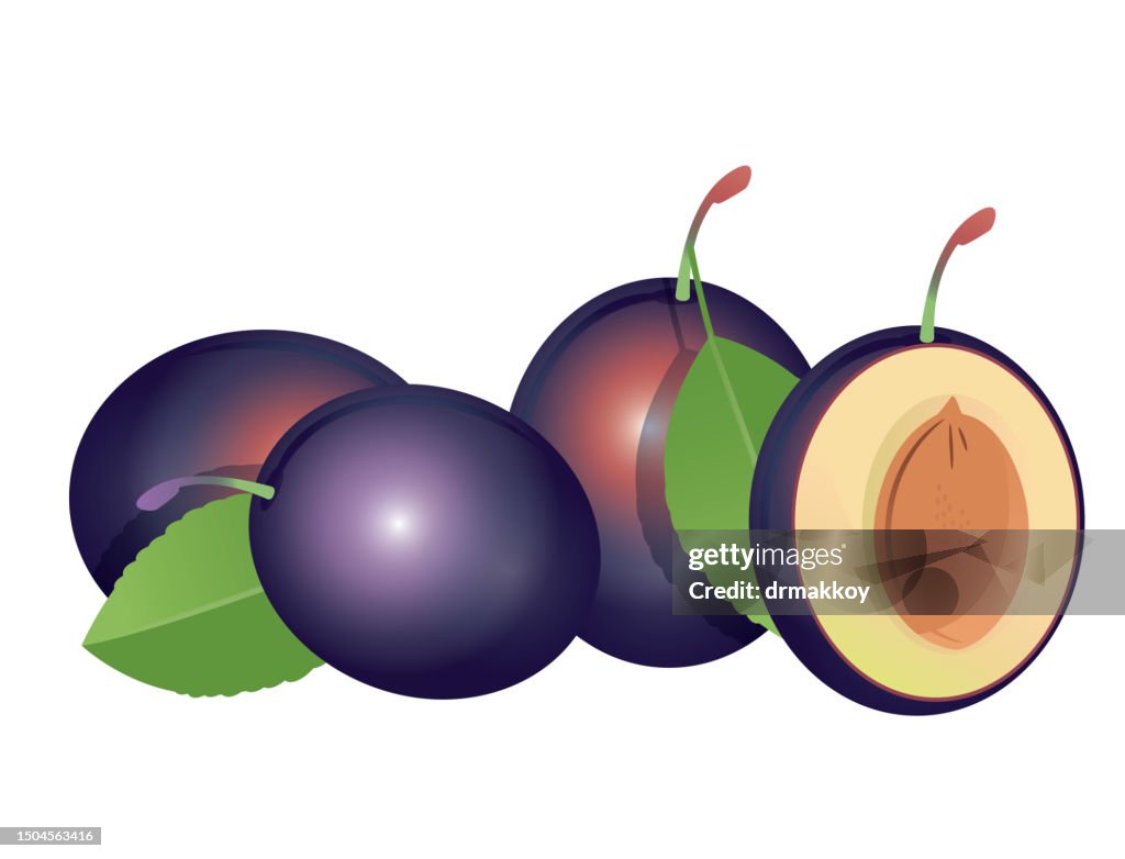 Damson plums