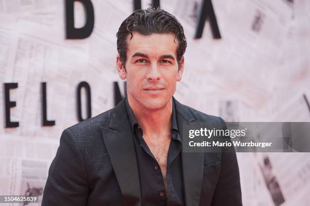 Mario Casas attends the Netflix premiere of "Bird Box Barcelona" at Teatre Tivoli on June 29, 2023 in Barcelona, Spain.