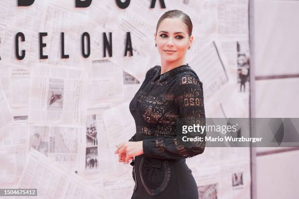 Andrea Duro attends the Netflix premiere of "Bird Box Barcelona" at Teatre Tivoli on June 29, 2023 in Barcelona, Spain.